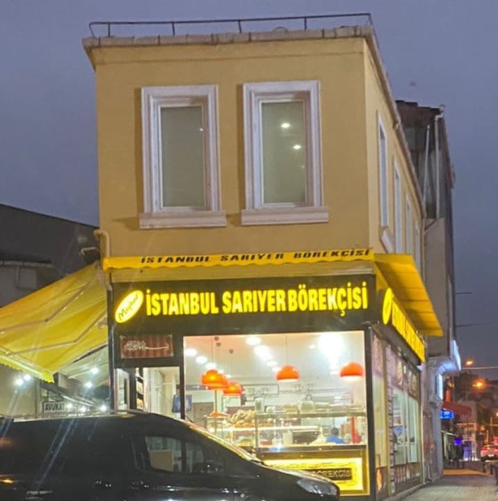 İstanbul Sarıyer Börekcisi
