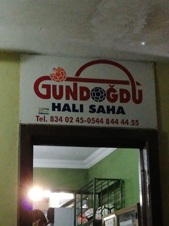 Gündoğdu Halisaha Çarşamba/samsun